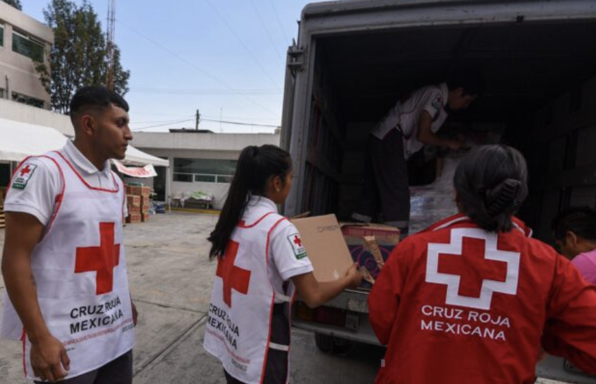 ANTE LLEGADA DE HURACANES, CRUZ ROJA MEXICANA SE ALISTA PARA ATENDER EMERGENCIAS